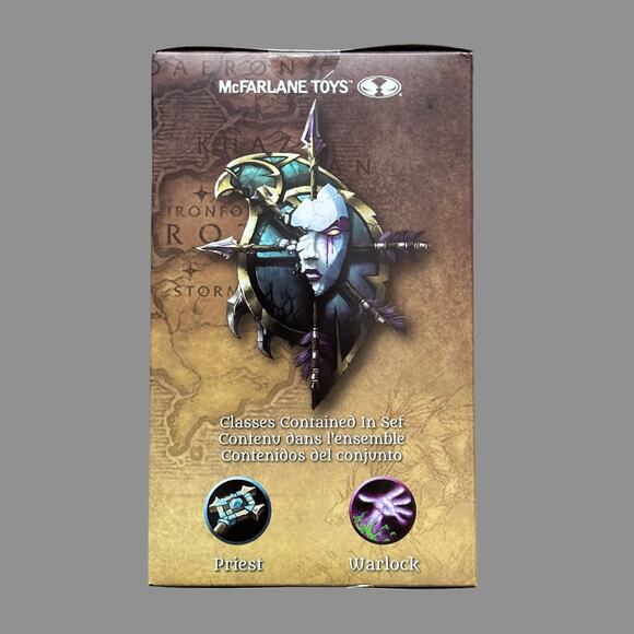 World of Warcraft 6In McFarlane Toys WV1 Undead: PriestWarlock NWT - Picture 2 of 6